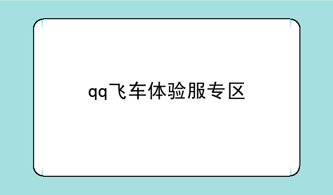 qq飞车体验服专区