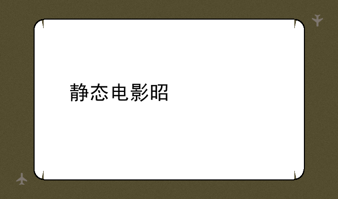 静态电影是什么