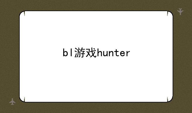 bl游戏hunter